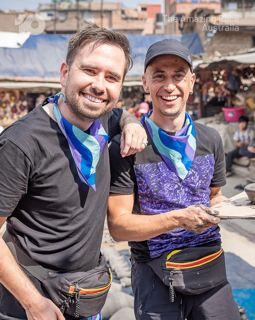 Luke and "sassy" Scott The Amazing Race Australia