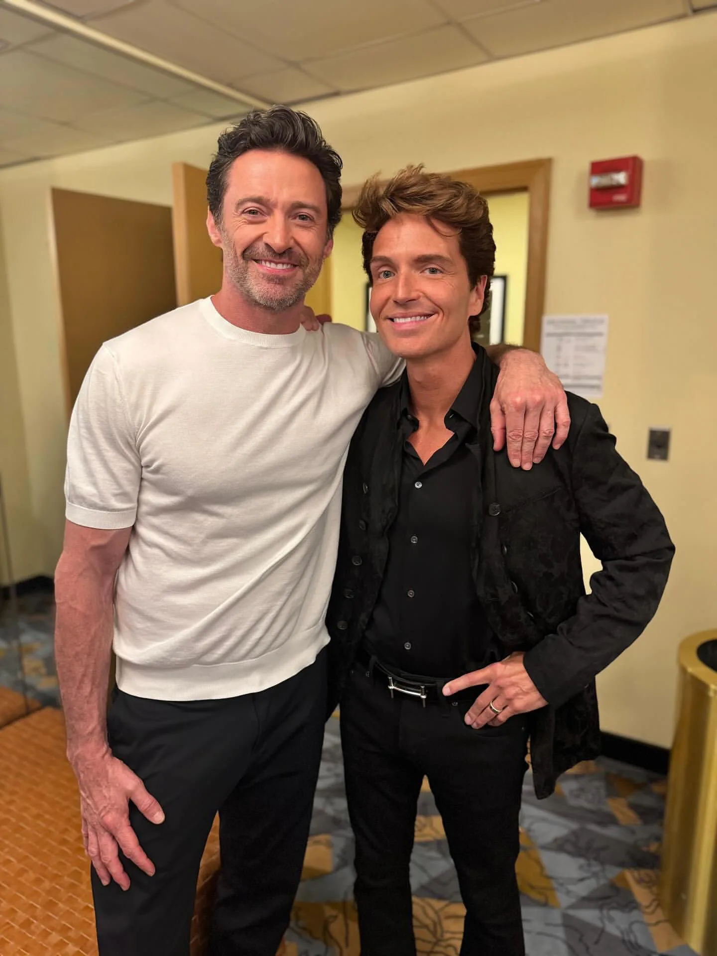 Hugh Jackman and Richard Marx