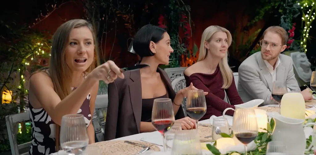 My Kitchen Rules contestants dinner table