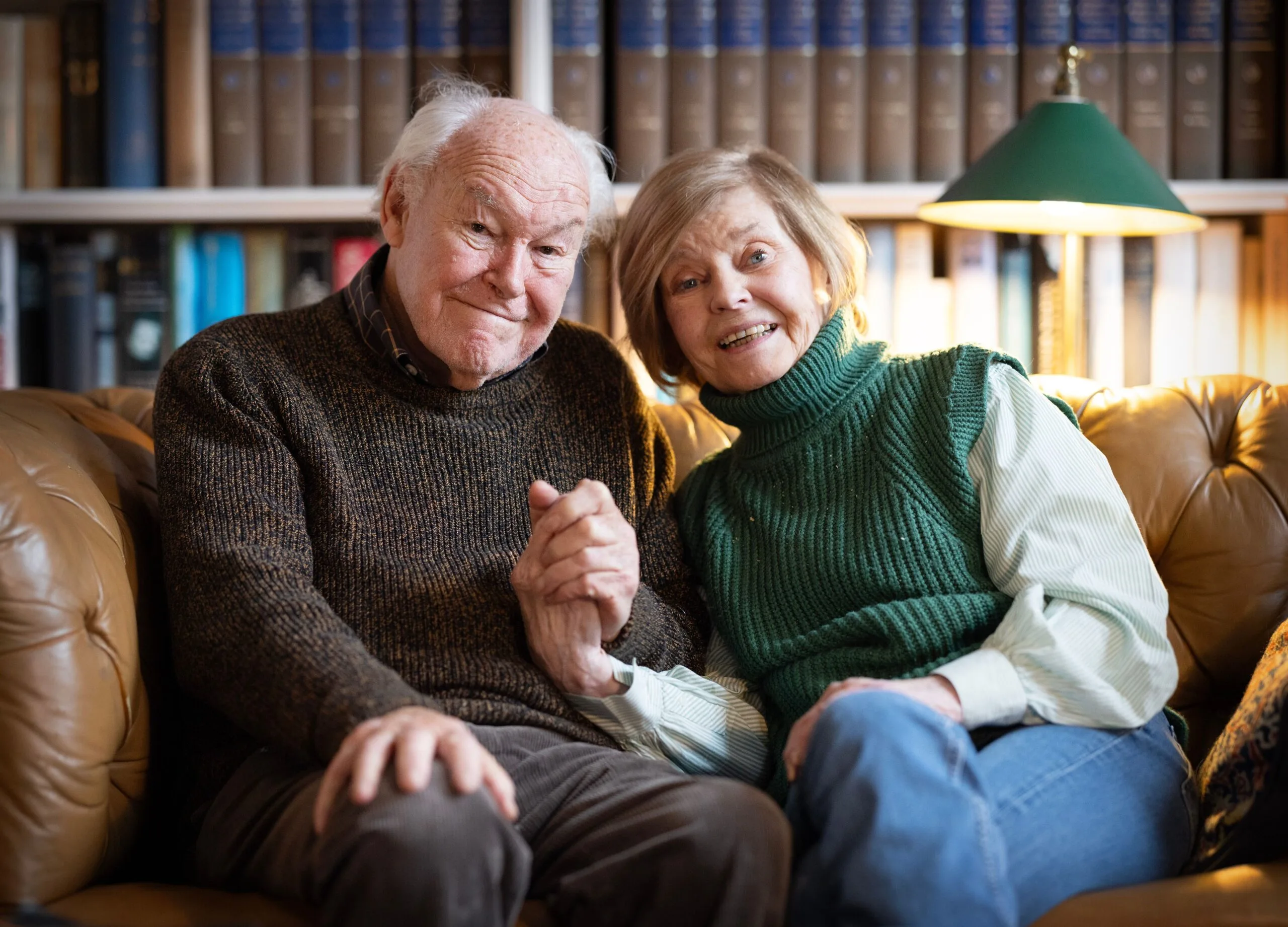 Prunella Scales with her husband Timothy West Fawlty Towers