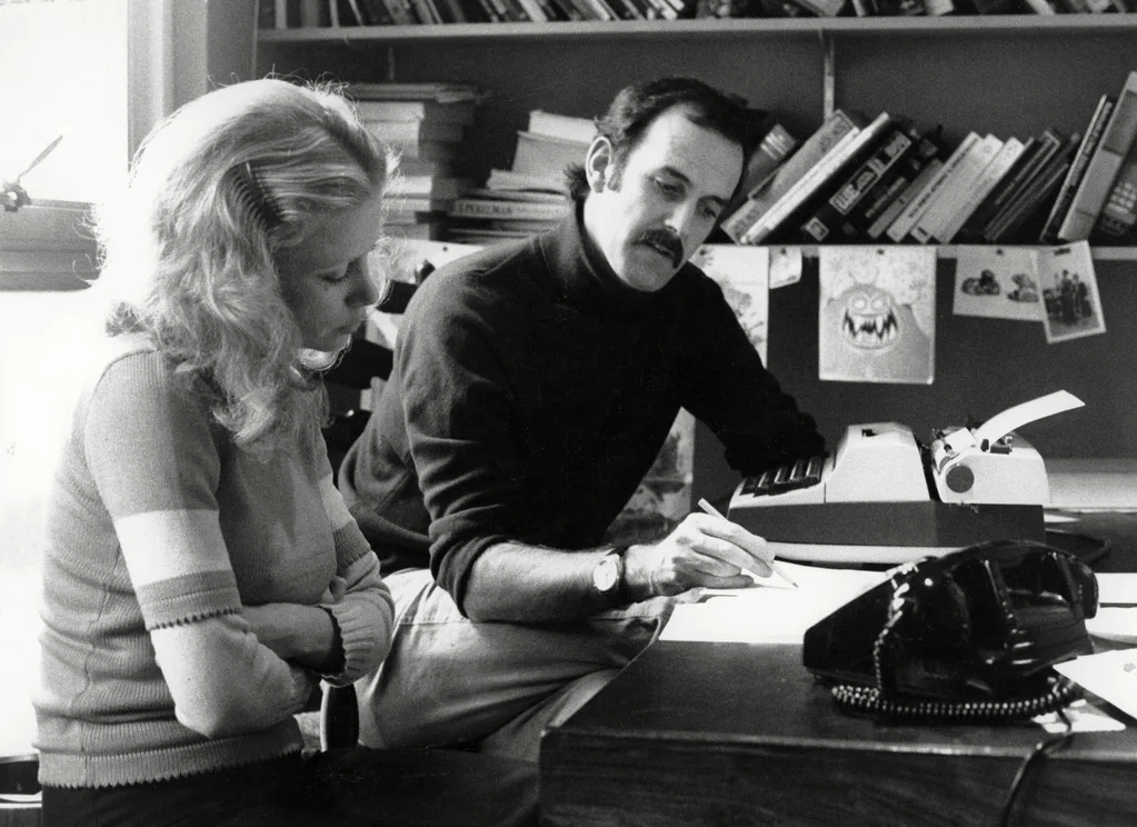 John Cleese and Connie Booth Fawlty Towers