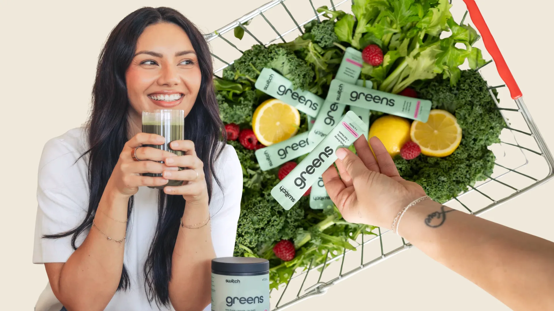 greens powder supplement