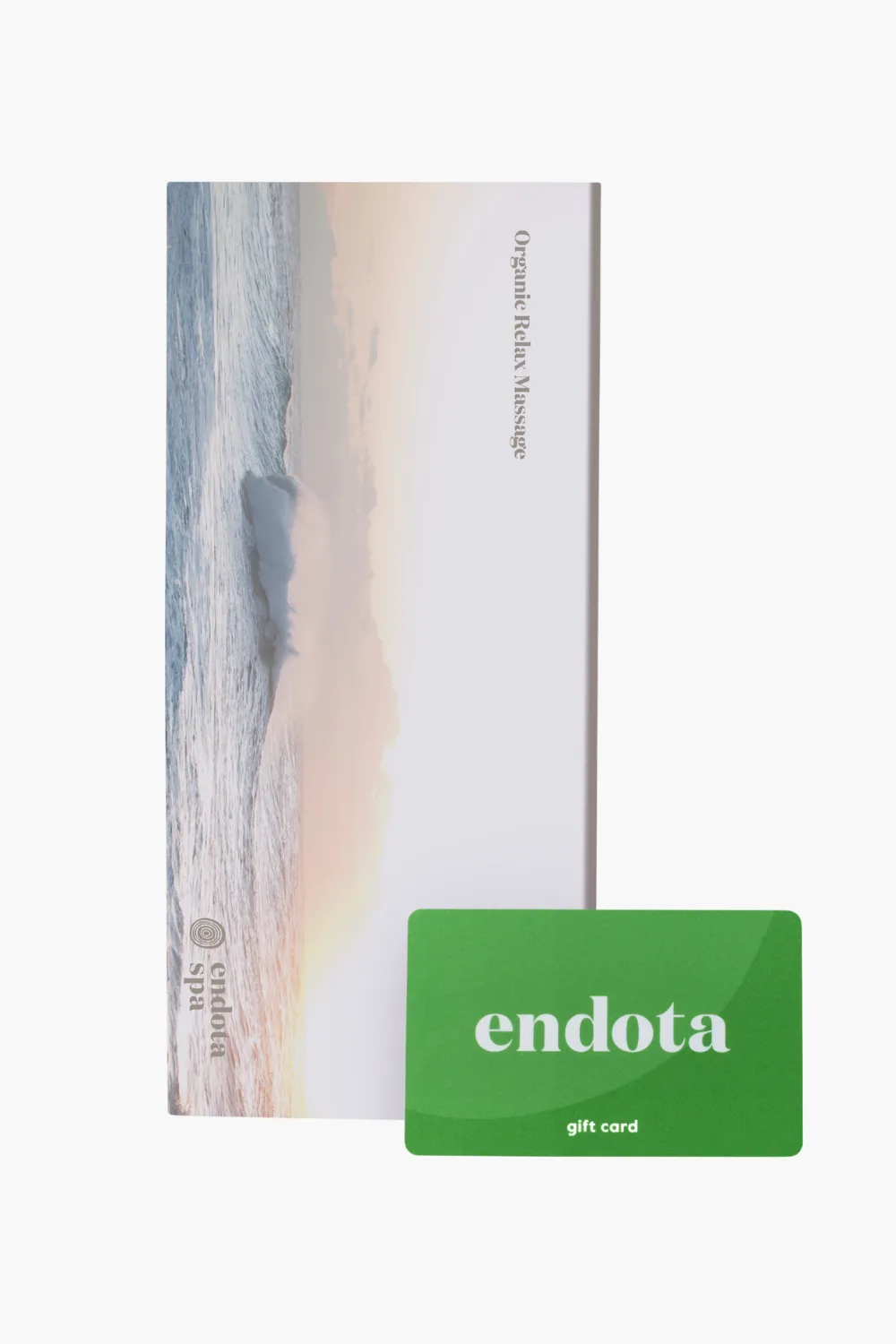 endota organic relax massage gift voucher 