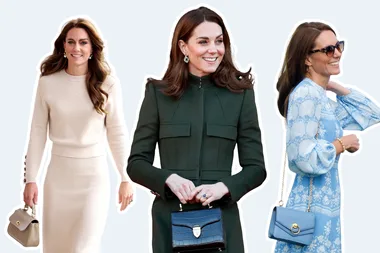 kate middleton with handbags