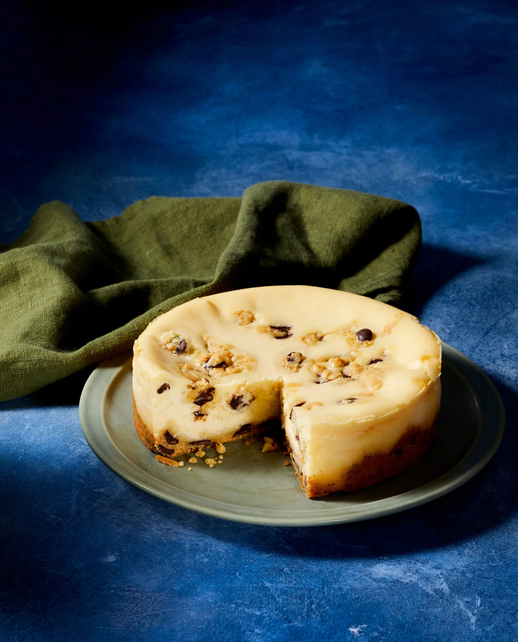 Choc Chip Cookie Dough Cheesecake