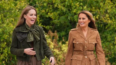 Kate Middleton Melania Trump