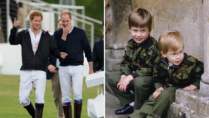 21 emotional throwback photos of royal brothers Prince William and Prince Harry