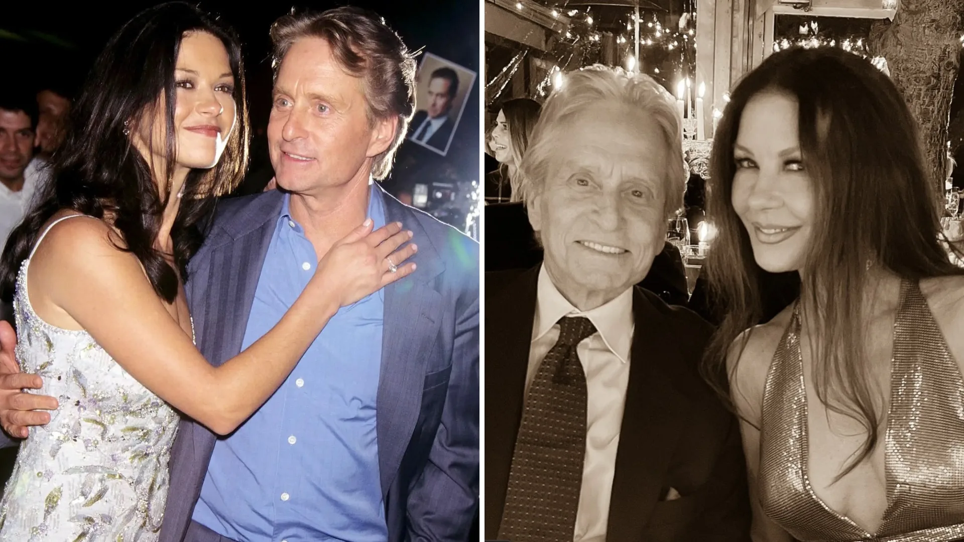 Catherine Zeta-Jones and Michael Douglas prove they're as in love as ever  with poignant words