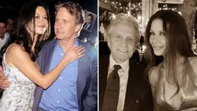 Catherine Zeta-Jones and Michael Douglas prove they&rsquo;re as in love as ever with poignant words