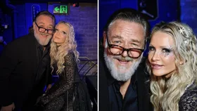 Russell Crowe&rsquo;s surprise reunion with his ex Danielle Spencer