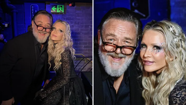 Russell Crowe’s surprise reunion with his ex Danielle Spencer