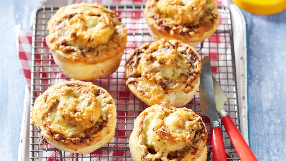 Cheesy Vegemite Scrolls