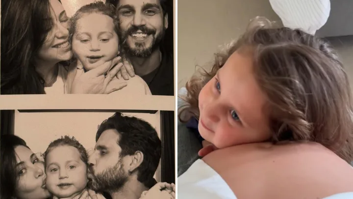 Martha Kalifatidis and Michael Brunelli reveal the gender of their second child