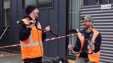 Robby and Mat The Block 2025