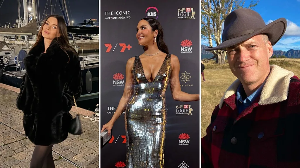 MAFS After the Dinner Party hosts Brittany Hockley, laura Byrne and Jules Lund