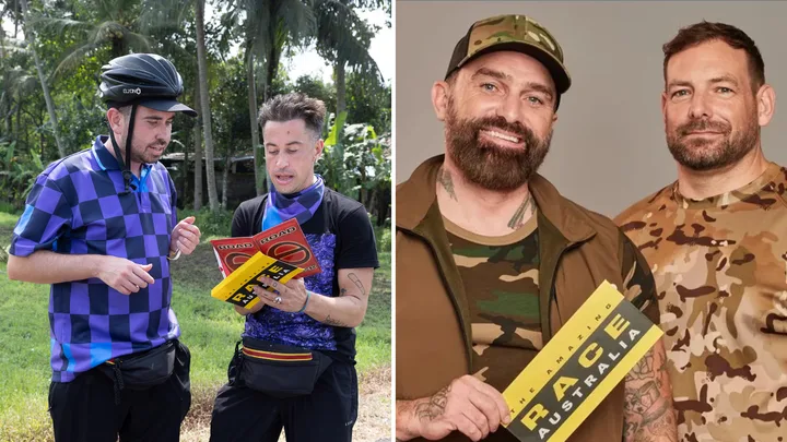 Luke and Scott Ant and Dan Middleton The Amazing Race Australia