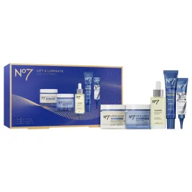 no7 lift and illuminate skincare holiday gift set 