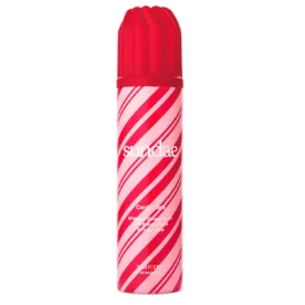 sundae body limited edition candy cane shower foam