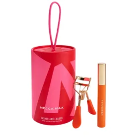 mecca max tubing mascara and eyelash curler holiday duo set