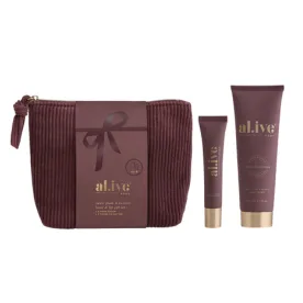 al.ive body hand and lip holiday gift set 