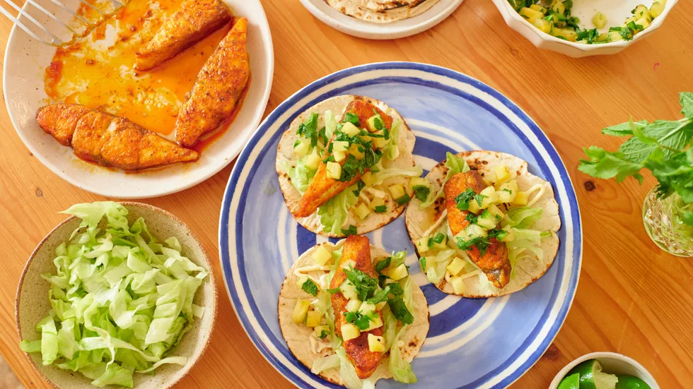 Aussie Barra Taco