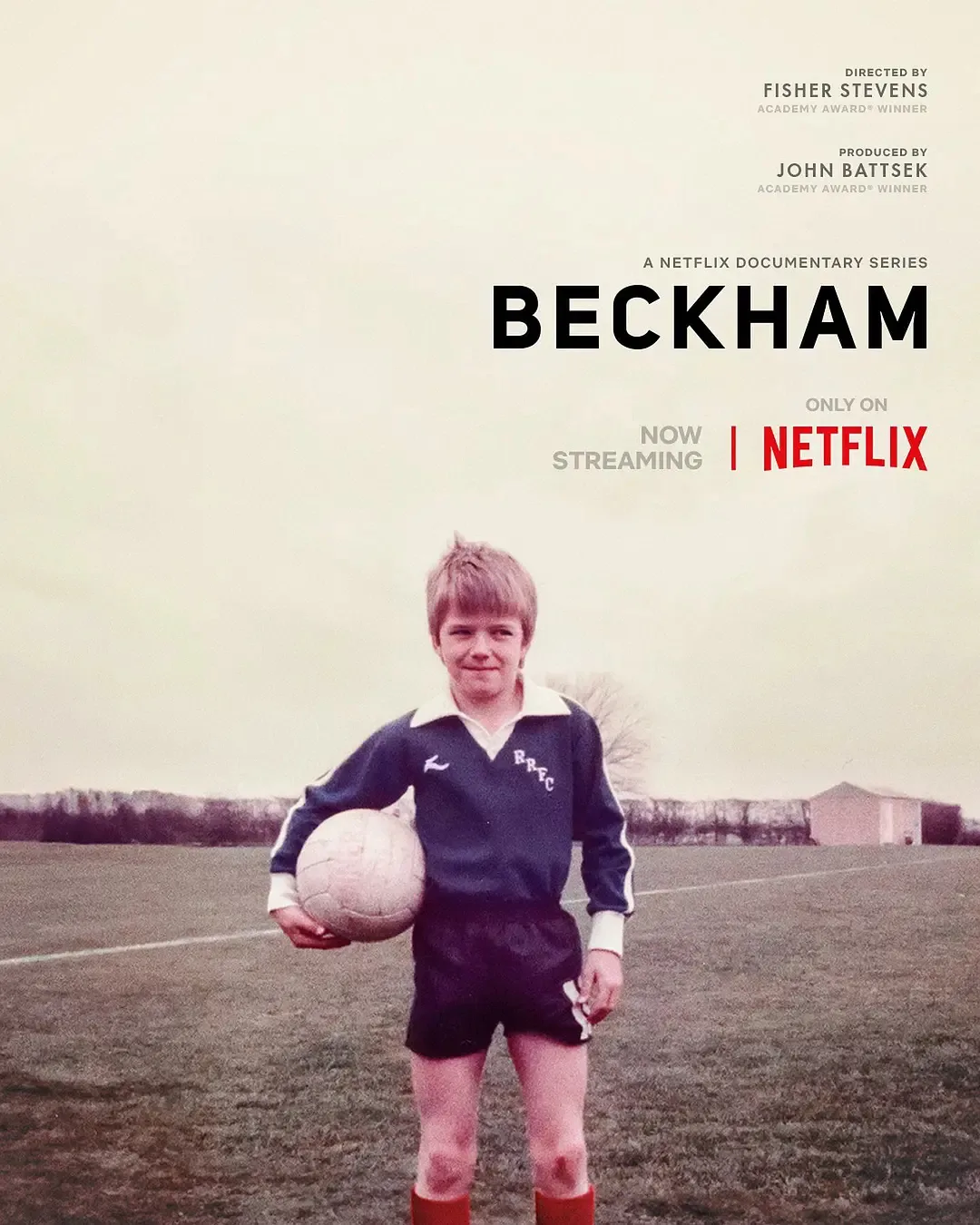 David Beckham Netflix poster