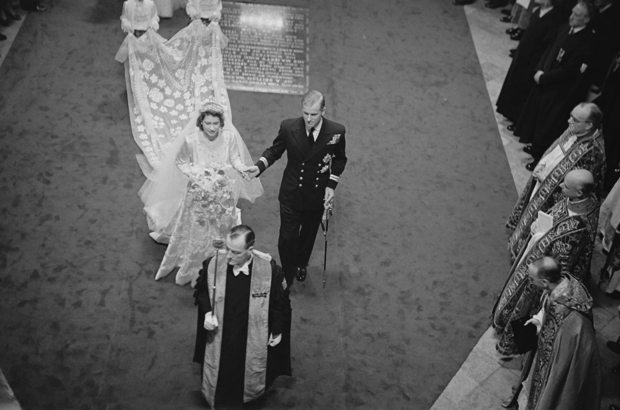 Queen Elizabeth Prince Philip wedding 