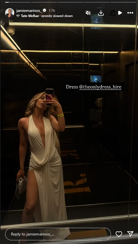 Jamie MAFS dress Dally M awards
