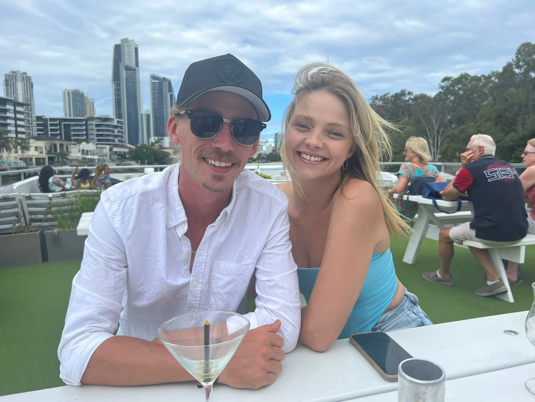 MKR's Lol with partner Jacob