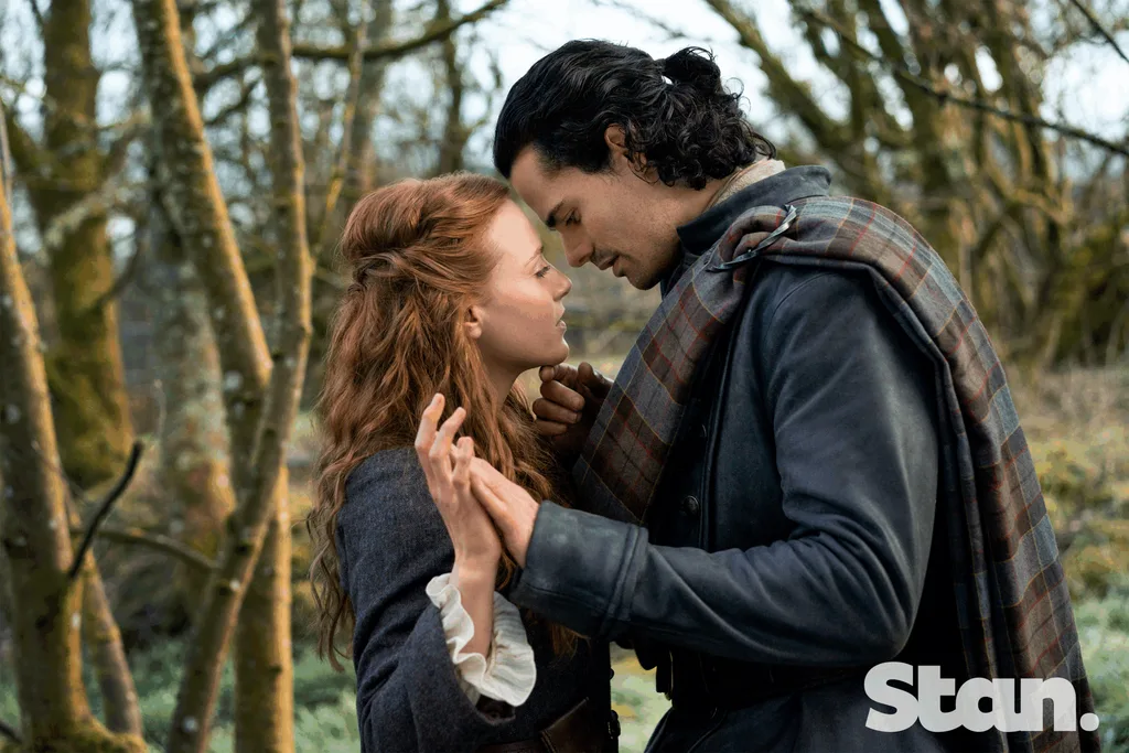 Outlander Harriet Slater Jamie Roy