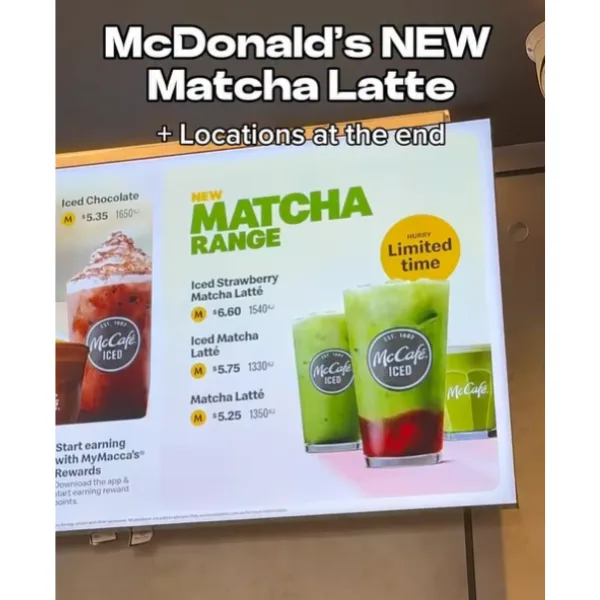 One review of the matcha trial on Instagram