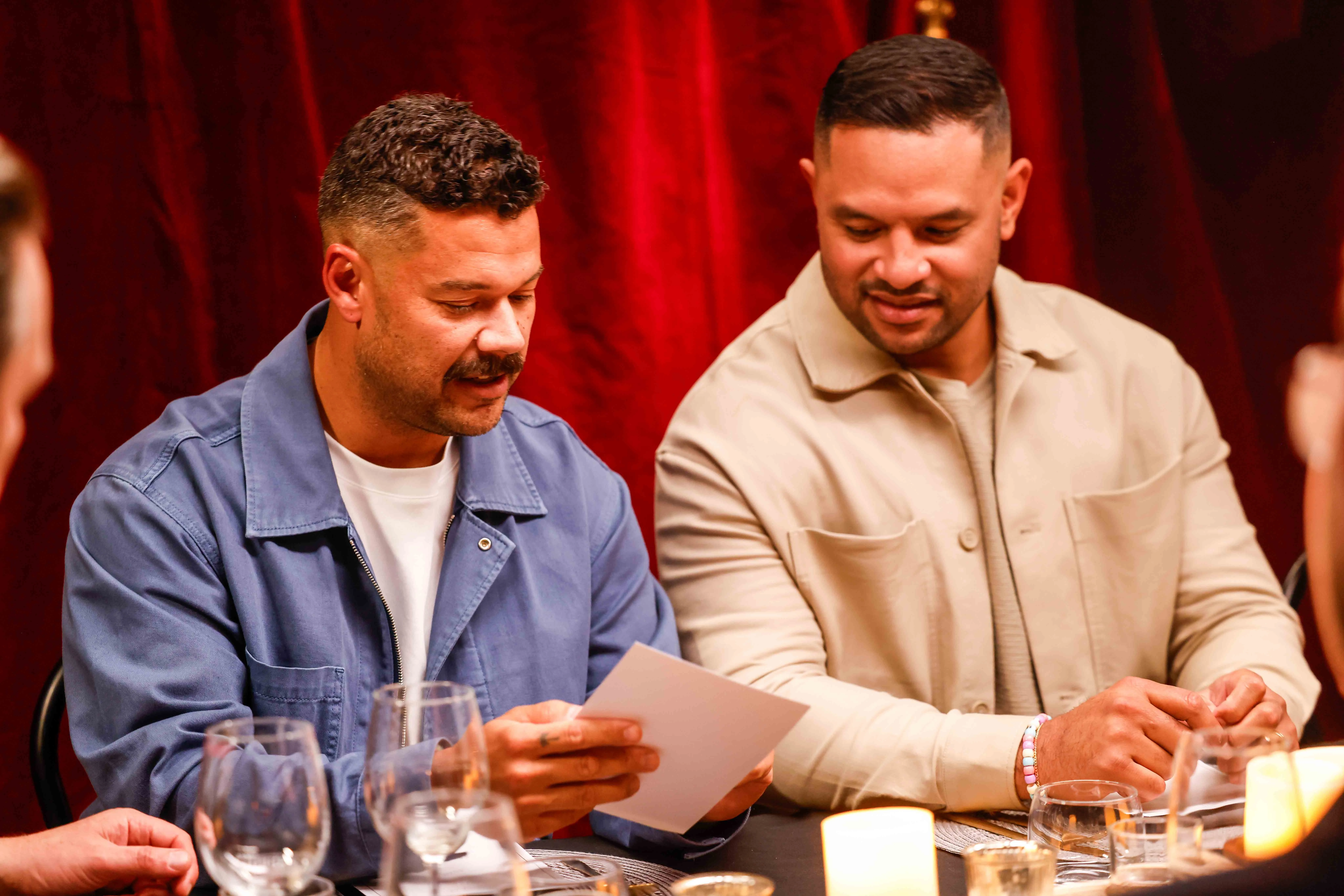 Justin and Will My Kitchen Rules