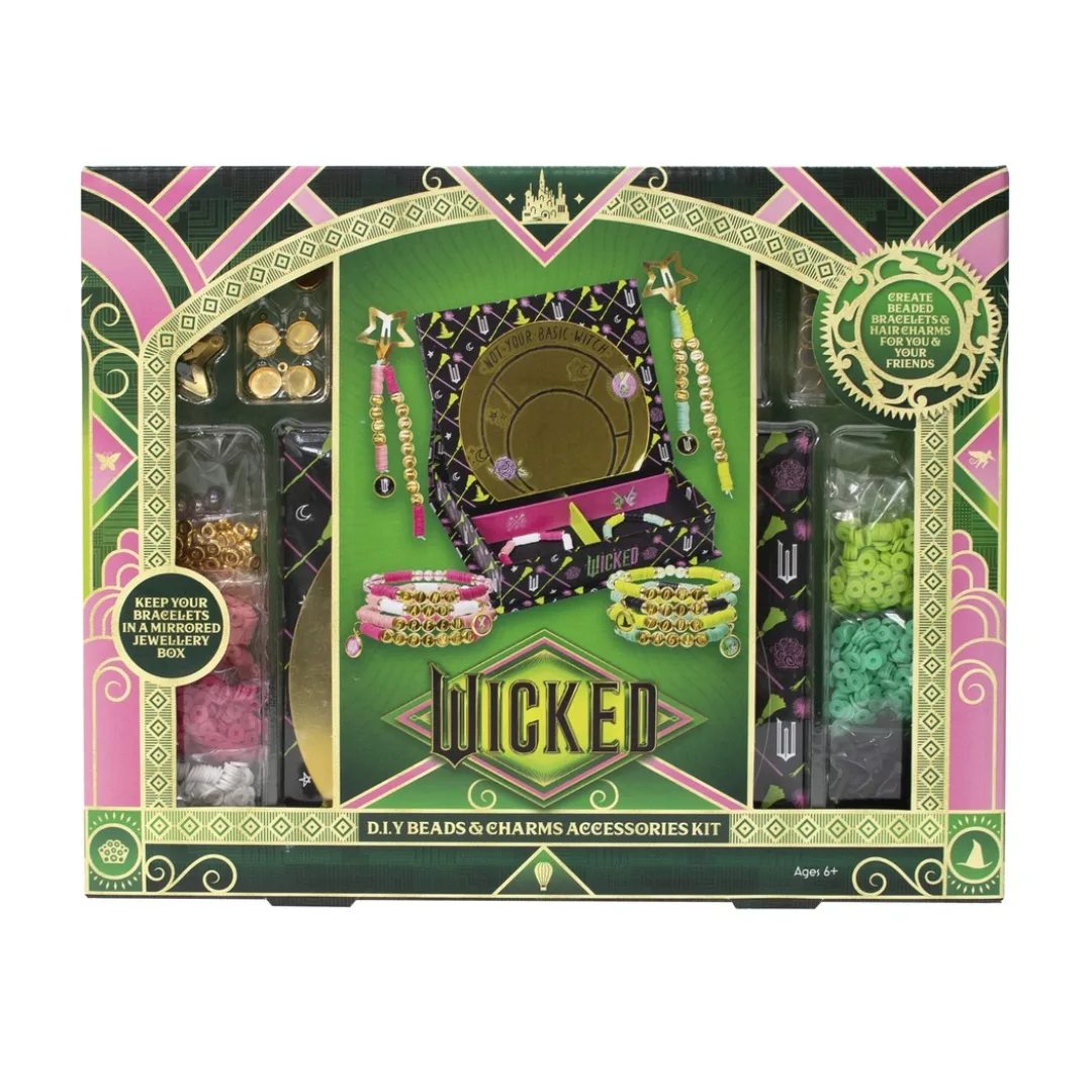 Wicked DIY Beads And Charms Accessories Kit
