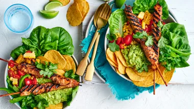 Smoky Chicken Salad Bowls