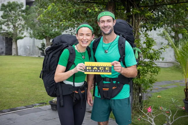 Aesha Scott Scott Dobson The Amazing Race Australia
