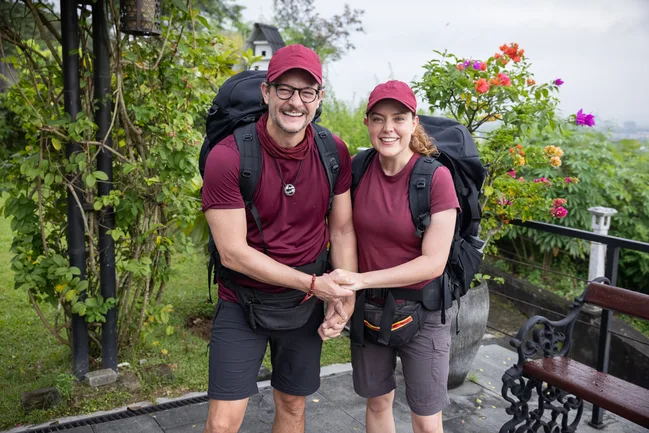 Georgie Tunny Rob Mills The Amazing Race Australia 2025