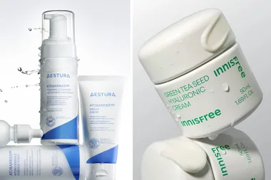 aestura and innisfree korean beauty skincare products