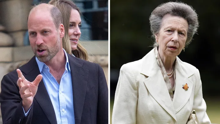 prince william princess anne