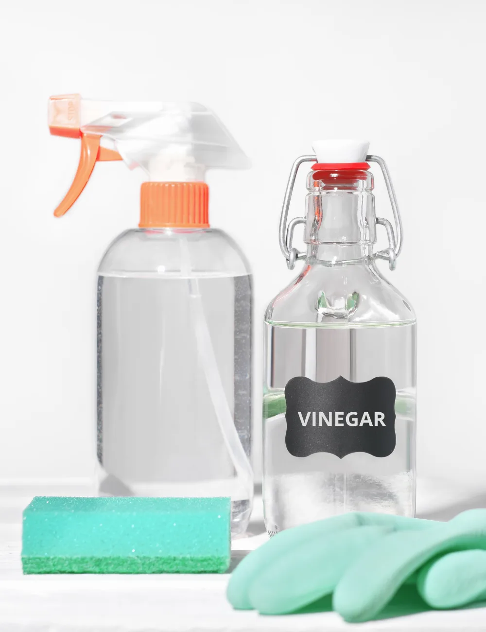 Vinegar for cleaning