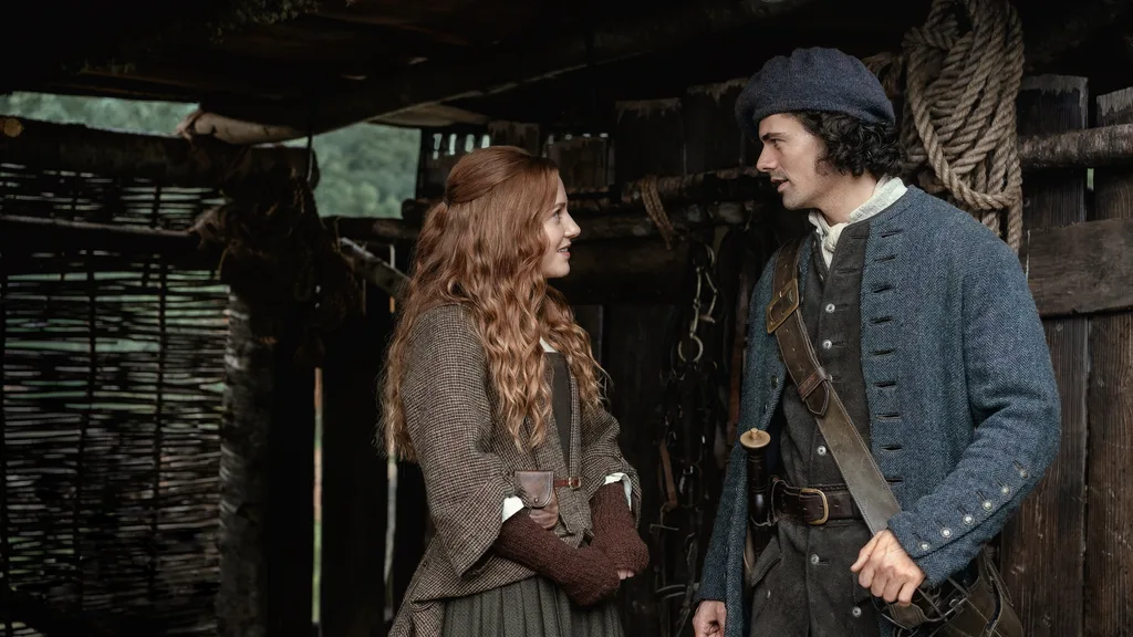 Outlander Jamie Roy Harriet Slater