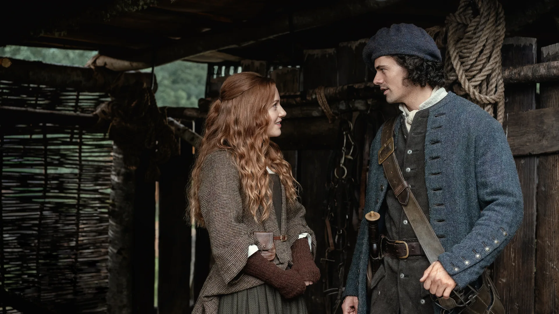 Outlander Jamie Roy Harriet Slater