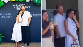 Meghan Markle&rsquo;s tears at emotional memorial service with Prince Harry