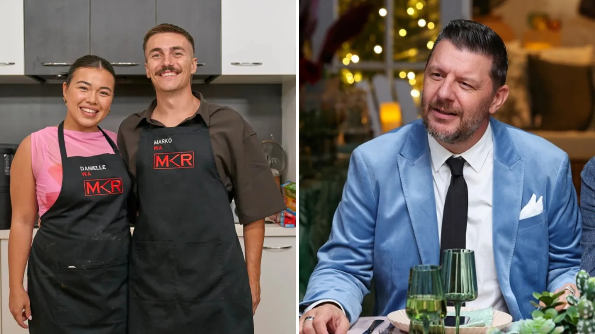 EXCLUSIVE: My Kitchen Rules’ Danielle and Marko make pointed judging dig ahead of cook-off