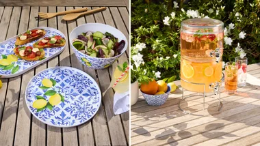 Bring the Amalfi Coast to your garden with this stunning new alfresco dining range from Coles