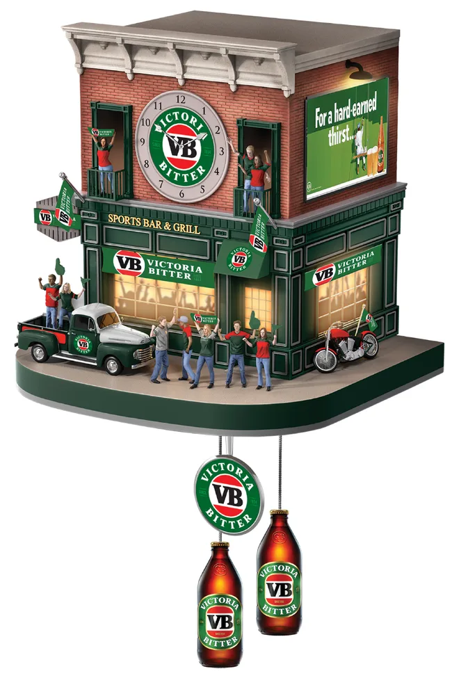 Victoria Bitter Bar and Grill Wall Clock