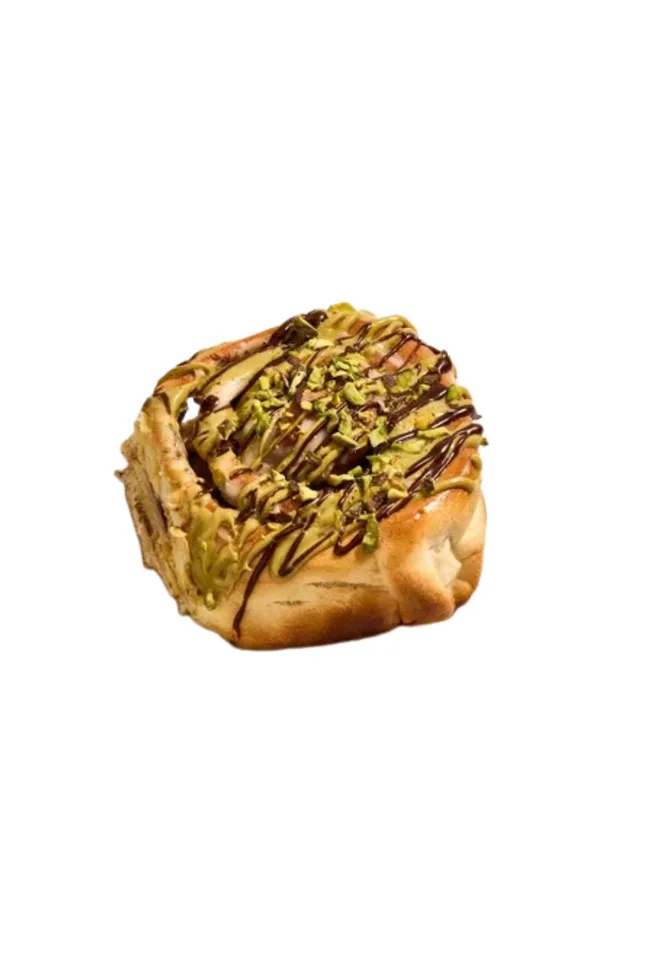 Pistachio Choc Cinnamon Bun