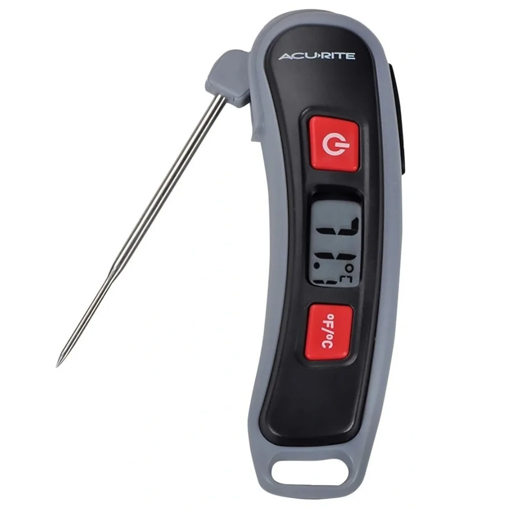 AcuRite Digital Instant Read Thermometer with Folding Probe
