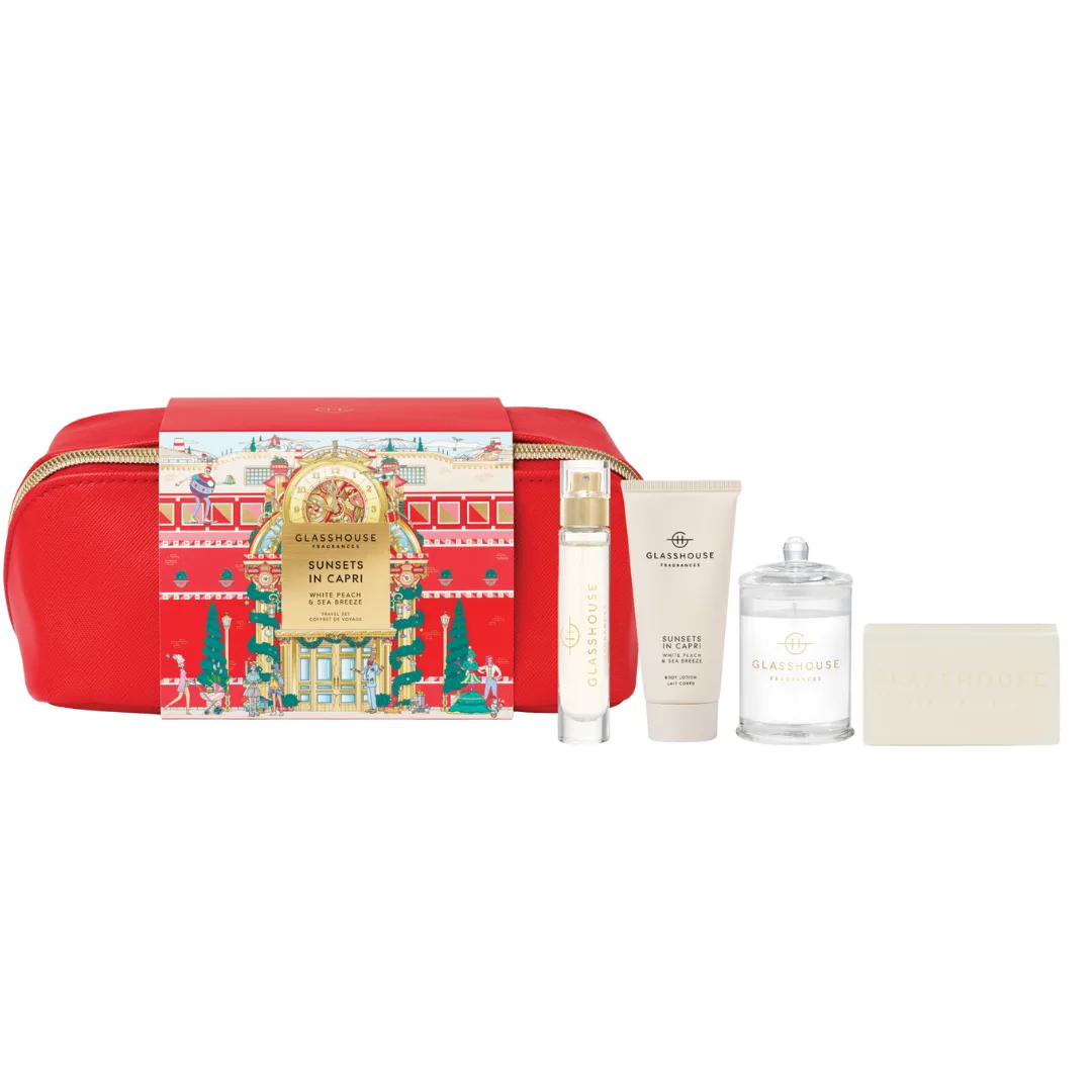 Glasshouse Fragrances Sunsets in Capri Gift Set
