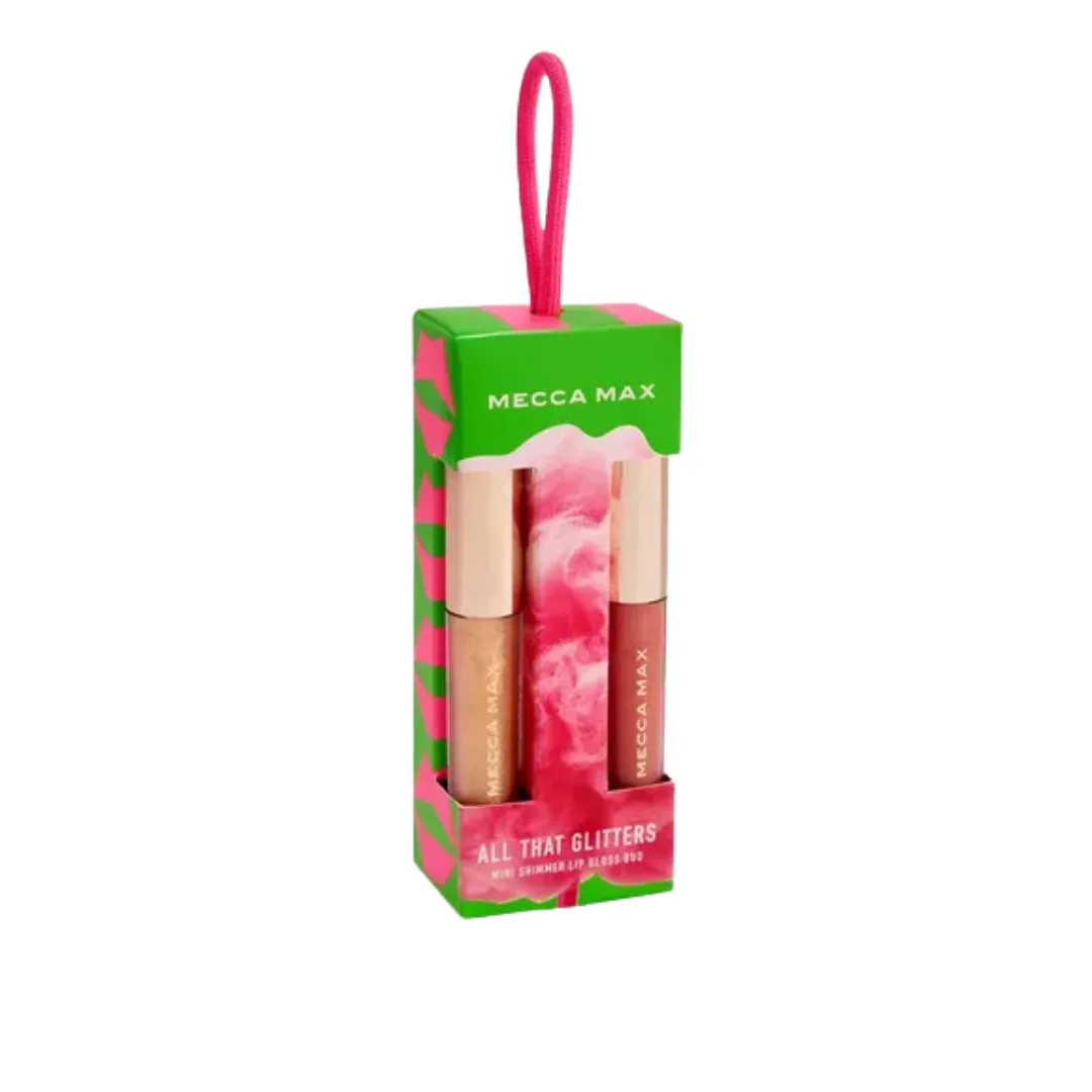 Mecca Max All That Glitters Mini Shimmer Lip Gloss Duo