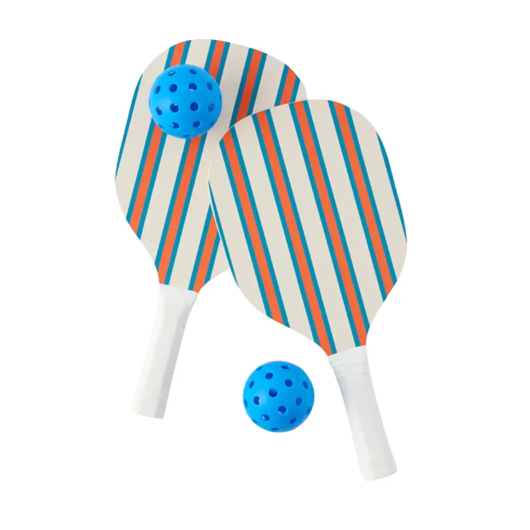 Morgan & Finch Calabria Stripe Pickleball Set
